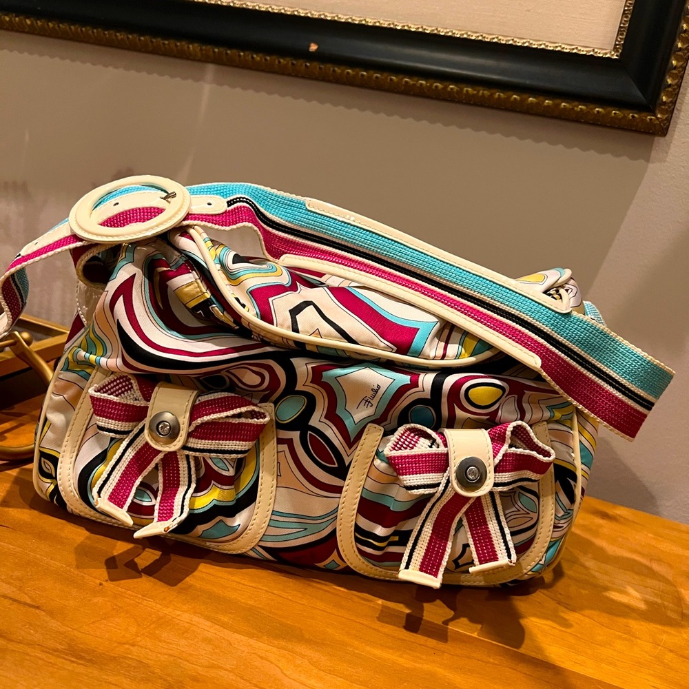 Emilio Pucci Silk Bag